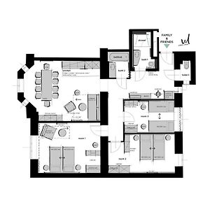 Appartement met Drie Slaapkamers